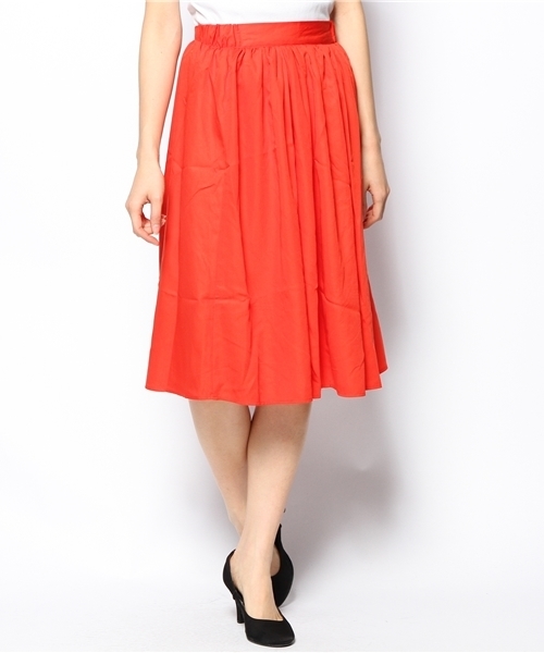 WEGO(ウィゴー)の「WEGO/膝丈フレアスカート(スカート・レディース・ブラック/グリーン系その他/ブルー/レッド・FREE)」の14枚目の写真