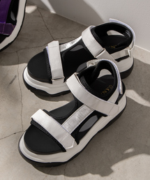 WEGO | WEGO/厚底テープスポーツサンダル(サンダル)