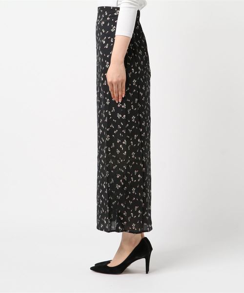 flower（フラワー）の「サムフラワースカート（スカート・レディース・ブラック/ベージュ・FREE）」の3枚目の写真