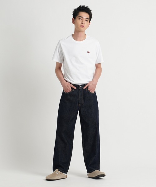 LEVI'S ロコハッチクルネックTシャツ 56605 0000 セール】Levi's/リーバイス リーバイスロゴTシャツ COTTON +