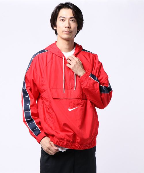 Nike ナイキ スウッシュウーブンジャケット ブルゾン Nike ナイキ のファッション通販 Zozotown
