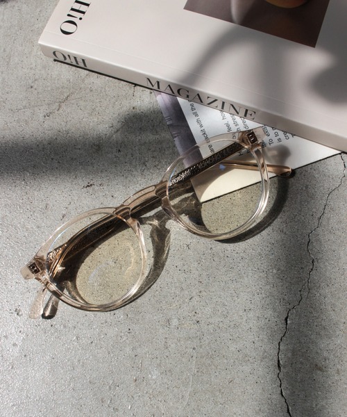 KOMONO.（コモノ）の「「KOMONO/コモノ」 オプティカル 眼鏡　 MARTIN マーティン　クリアレンズ　　 サングラス（サングラス・レディース・ブラック/ブラウン/シャンパン/ブラウン系1/ネイビー/ブラウン系2/ダークネイビー/ブルー/クリアブラウン/ブラックミックス/ライトベージュ/カーキブラウン・FREE）」の9枚目の写真