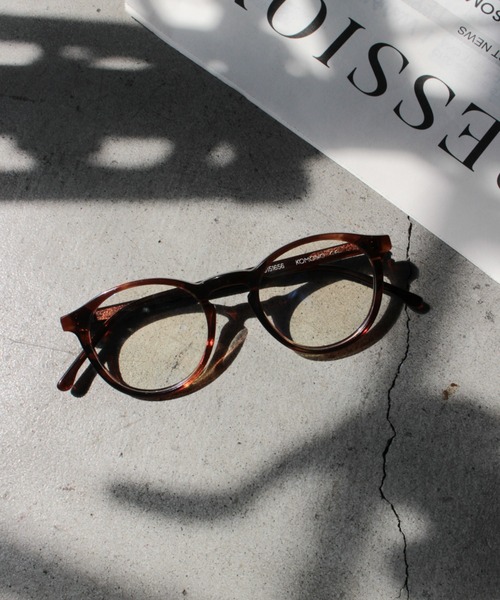 KOMONO.（コモノ）の「「KOMONO/コモノ」 オプティカル 眼鏡　 MARTIN マーティン　クリアレンズ　　 サングラス（サングラス・レディース・ブラック/ブラウン/シャンパン/ブラウン系1/ネイビー/ブラウン系2/ダークネイビー/ブルー/クリアブラウン/ブラックミックス/ライトベージュ/カーキブラウン・FREE）」の5枚目の写真