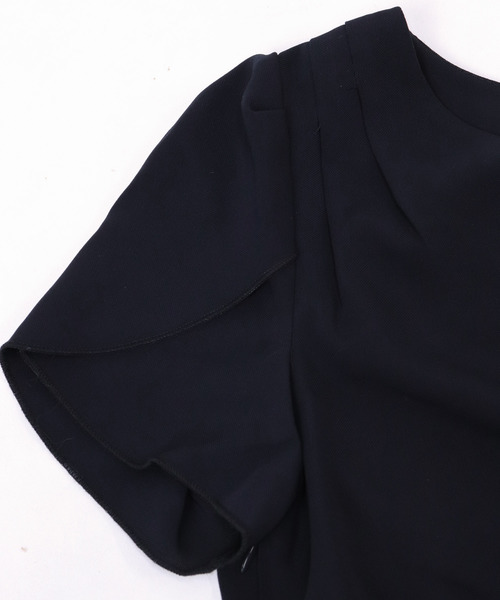 OSYAREVO(オシャレボ)の「ドレープリボン ワンピース(ドレス・レディース・ベージュ/ブラック/ネイビー/ピンク・MEDIUM/X-LARGE/XX-LARGE/LARGE/SMALL)」の20枚目の写真