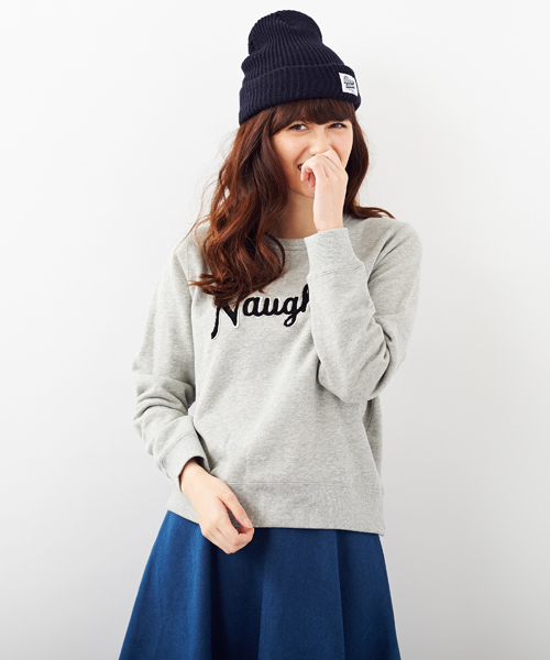 Another Edition（アナザーエディション）の「【店舗限定】ae Naughty PO（スウェット・レディース・ホワイト/グレー/その他1・ﾌﾘ-）」の10枚目の写真