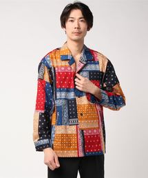 YELLOW RUBY�i�C�G���[���r�[�j�́uBandana Cloth Shirt Jacket �o���_�i�� �V���c�W���P�b�g�i�~���^���[�W���P�b�g�j�v
