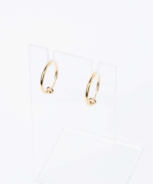WEGO（ウィゴー）の「WEGO/【4点セット】フープイヤリング（イヤリング・メンズ・シルバー/ゴールド・FREE）」の3枚目の写真