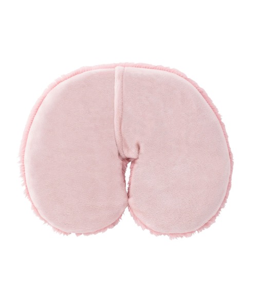 LADONNA(ラドンナ)の「フワフワ ホットフェイスピロー(その他ボディ・ヘアケア・レディース・ピンク/グレイッシュベージュ・FREE)」の3枚目の写真