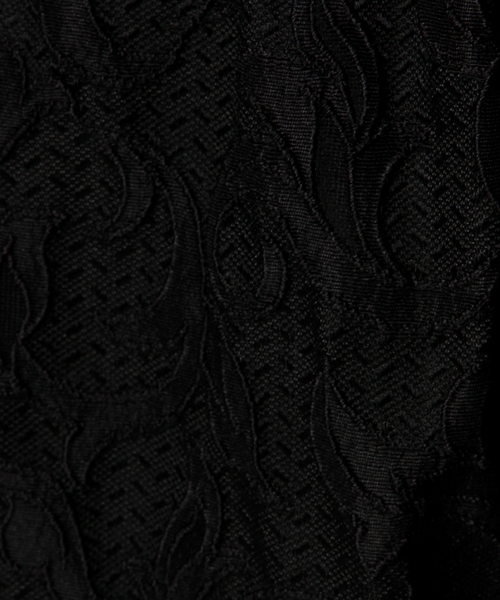 ASTRAET（アストラット）の「ASTRAET(アストラット) ジャカードスソリブパンツ◆（その他パンツ・レディース・ブラック・1/0/2）」の5枚目の写真