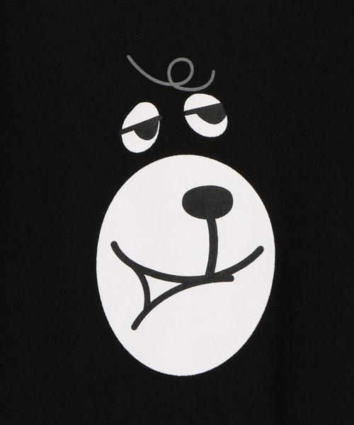 coen（コーエン）の「【coen キッズ / ジュニア】コーエンベアTシャツ（Tシャツ/カットソー・キッズ・グレー/ブラック/ブラウン・130/110/120/100）」の4枚目の写真