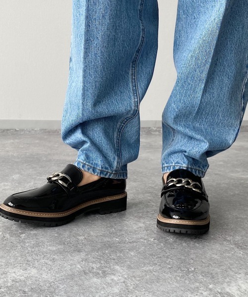 PAGEBOY（ページボーイ）の「チェーンローファー（ローファー・レディース・ブラック/モカ/ホワイト系その他・MEDIUM/LARGE）」の5枚目の写真