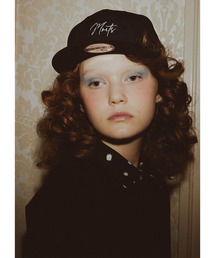 mmts（マミタス）の「＜UNISEX＞NEWERA × mmts / ブラックマミタス CAP（キャップ・メンズ）」