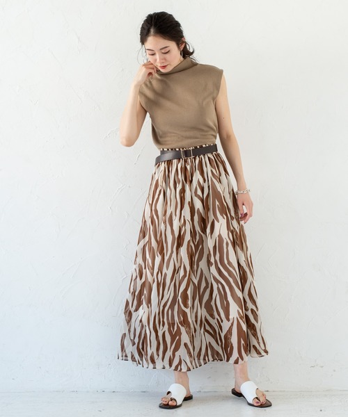 LOUNGEDRESS（ラウンジドレス）の「ボトルネックニット（ニット/セーター・レディース・ブラック/アイボリー/モカ・FREE）」の19枚目の写真