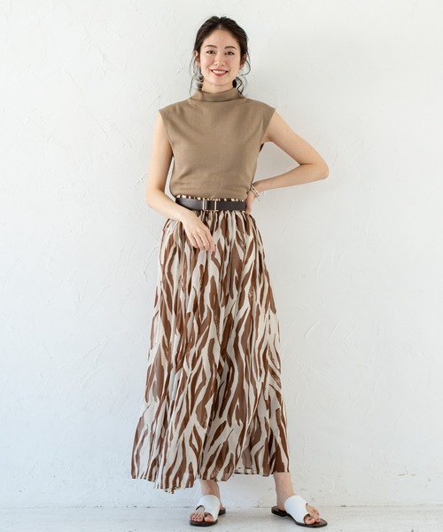 LOUNGEDRESS（ラウンジドレス）の「ボトルネックニット（ニット/セーター・レディース・ブラック/アイボリー/モカ・FREE）」の18枚目の写真