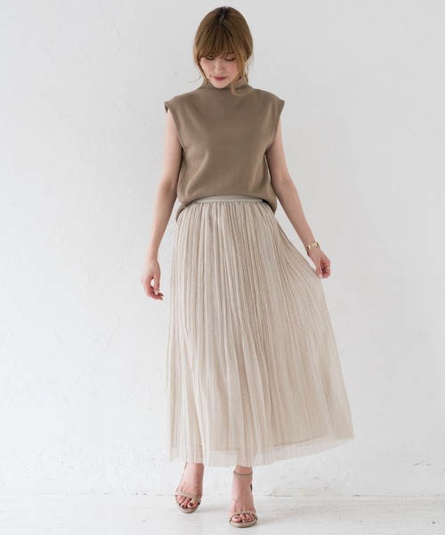 LOUNGEDRESS（ラウンジドレス）の「ボトルネックニット（ニット/セーター・レディース・ブラック/アイボリー/モカ・FREE）」の13枚目の写真