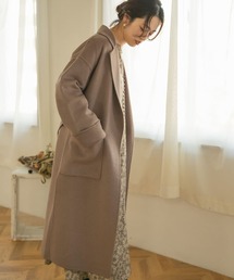 ITEMS URBANRESEARCH | ウールミックスダブルフェイスガウンコート(その他アウター)