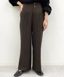 タック入りストレートパンツ【ZOZOTOWN限定アイテム】