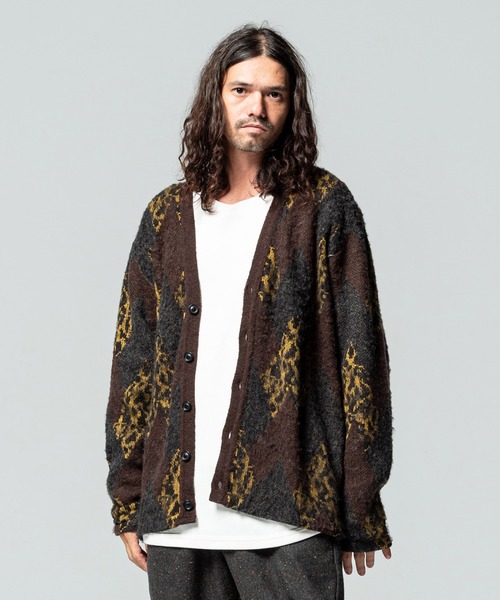 glamb（グラム）の「Crazy argyle knit / クレイジーアーガイルニット