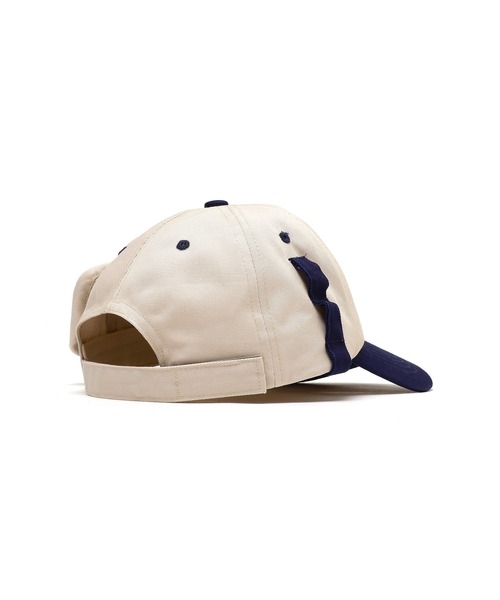 SINK kotohayokozawa(シンク コトハヨコザワ)の「SINK CAP WITH A COIN CASE(キャップ・レディース・グレー/ベージュ・FREE)」の5枚目の写真