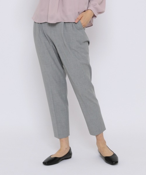 GLOBAL WORK(グローバルワーク)の「ウツクシルエットテーパードパンツ/917023(その他パンツ・レディース・ライトグリーン/アイボリー/グレー系その他/ブラック/ベージュ/ネイビー/ライトブルー/ピンク/ブラウン/グレー/ベージュ系その他/グレー系その他5・SMALL/MEDIUM/LARGE/X-LARGE/XX-LARGE/X-SMALL)」の20枚目の写真