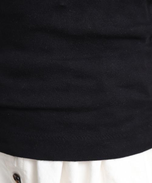 bulle de savon（ビュルデサボン）の「テレコドット　ノースリーブプルオーバー（タンクトップ・レディース・ホワイト/ブラック・FREE）」の10枚目の写真