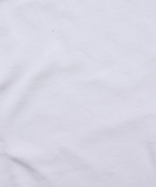 bulle de savon（ビュルデサボン）の「テレコドット　ノースリーブプルオーバー（タンクトップ・レディース・ホワイト/ブラック・FREE）」の12枚目の写真