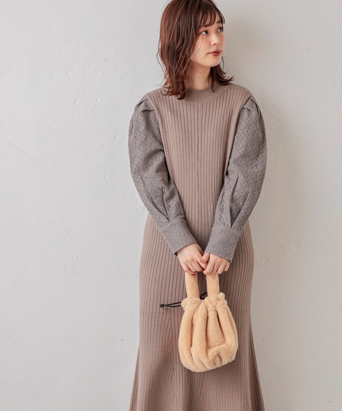 natural couture（ナチュラルクチュール）の「【WEB限定】袖レース