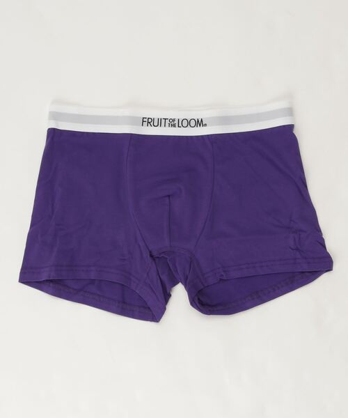 FRUIT OF THE LOOM（フルーツオブザルーム）の「FRUIT OF THE LOOM/フルーツオブザルーム　ボクサーパンツ　無地 18624800（ボクサーパンツ・メンズ・ネイビー/杢グレー/カーキ/バイオレット/イエロー/チャコールグレー/インディゴブルー/ブラック/グリーン/オリーブ/レッド/パープル/グリーン系その他/ピンク/オレンジ・LARGE/MEDIUM/X-LARGE）」の10枚目の写真