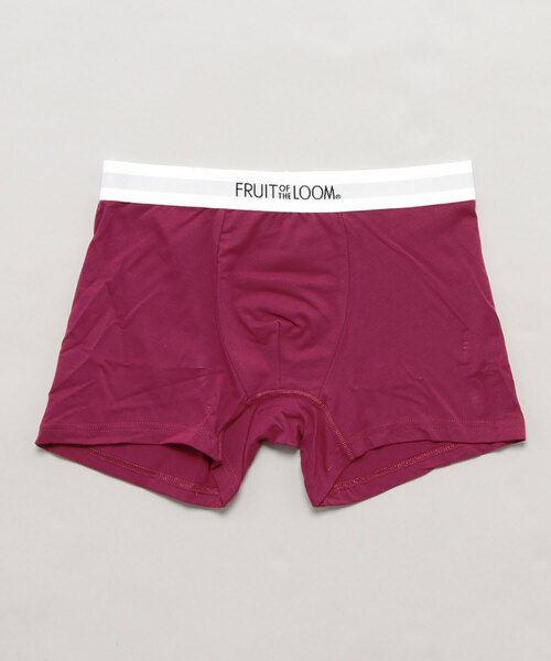 FRUIT OF THE LOOM（フルーツオブザルーム）の「FRUIT OF THE LOOM/フルーツオブザルーム　ボクサーパンツ　無地 18624800（ボクサーパンツ・メンズ・ネイビー/杢グレー/カーキ/バイオレット/イエロー/チャコールグレー/インディゴブルー/ブラック/グリーン/オリーブ/レッド/パープル/グリーン系その他/ピンク/オレンジ・LARGE/MEDIUM/X-LARGE）」の11枚目の写真