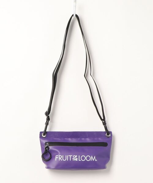 FRUIT OF THE LOOM（フルーツオブザルーム）の「/FRUIT OF THE LOOM/FTL WELDER 2WAY POUCH（ボディバッグ/ウエストポーチ・メンズ・ブラック/パープル/イエロー/オレンジ/グリーン・FREE）」の3枚目の写真