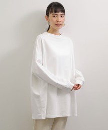 AMERICAN HOLIC | ミニ裏毛クルーネックBIGチュニック(Tシャツ/カットソー)