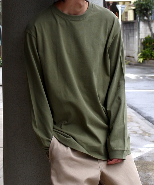 United Athle(ユナイテッドアスレ)の「【UNITED ATHLE】ユナイテッドアスレ ロングスリーブTシャツ ロンTEE 5011(Tシャツ/カットソー・メンズ・ブラック/グレー/ホワイト/ライトグレー/オリーブ/ライトブルー/ワイン/ベージュ/スモーキーグリーン系・XL/M/L/S)」の6枚目の写真