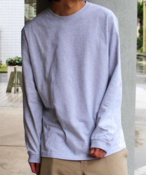 United Athle(ユナイテッドアスレ)の「【UNITED ATHLE】ユナイテッドアスレ ロングスリーブTシャツ ロンTEE 5011(Tシャツ/カットソー・メンズ・ブラック/グレー/ホワイト/ライトグレー/オリーブ/ライトブルー/ワイン/ベージュ/スモーキーグリーン系・XL/M/L/S)」の1枚目の写真