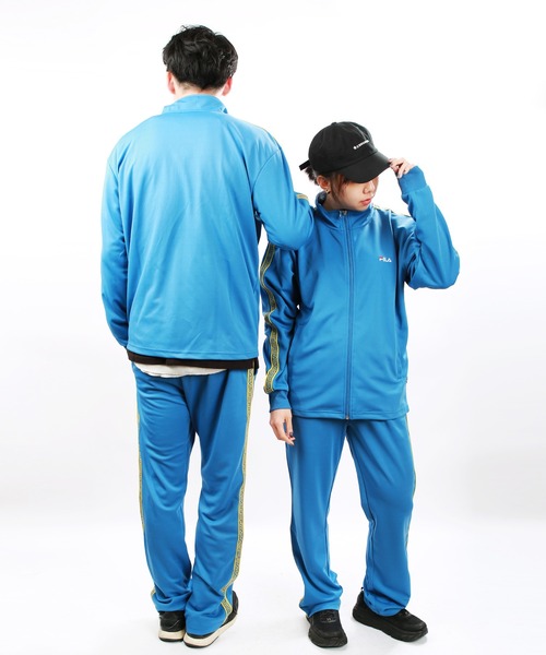 FILA（フィラ）の「FILA フィラ スムースジャージ トップ／パンツ 上下