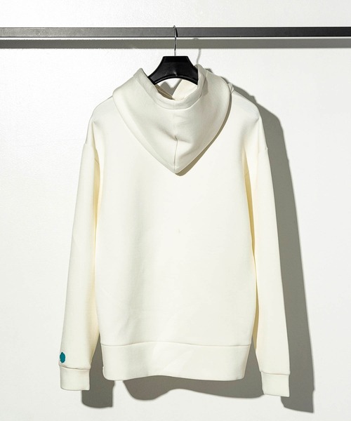 Kappa（カッパ）の「直営店・WEB限定 Kappa(カッパ)ポンチプルオーバーパーカー（パーカー・メンズ・ブラック/ホワイト/ピンク・M/L/S）」の9枚目の写真