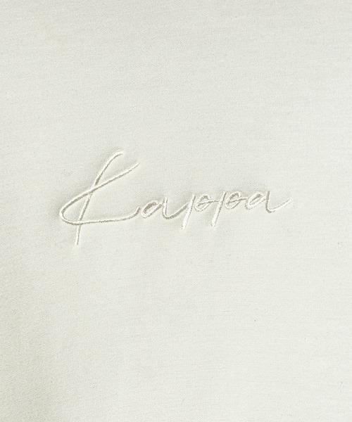 Kappa（カッパ）の「直営店・WEB限定 Kappa(カッパ)ポンチプルオーバーパーカー（パーカー・メンズ・ブラック/ホワイト/ピンク・M/L/S）」の13枚目の写真