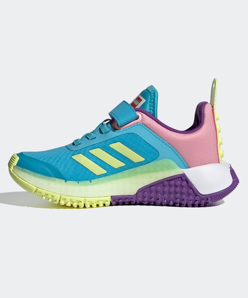adidas（アディダス）の「LEGO アディダス スポーツ [LEGO adidas Sport] (キッズ／子供用)（スニーカー・キッズ・ライトブルー・23.5cm/19.0cm/23.0cm/20.5cm/19.5cm/25.0cm/18cm/21.5cm/17.5cm/21.0cm/17.0cm/18.5cm/24.0cm/22.0cm/20.0cm/22.5cm/24.5cm）」の2枚目の写真