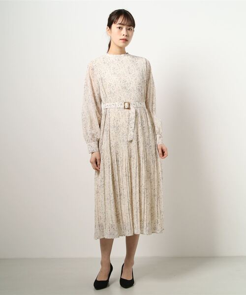 セール シフォン花柄プリーツワンピース ワンピース Te Chichi テチチ のファッション通販 Zozotown