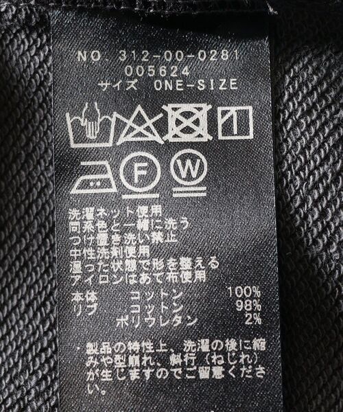 SHIPS(シップス)の「ボリュームスリーブ ビック裏毛プルオーバー(Tシャツ/カットソー・レディース・ダークグレー/ライトグリーン/ホワイト・ONE SIZE)」の13枚目の写真