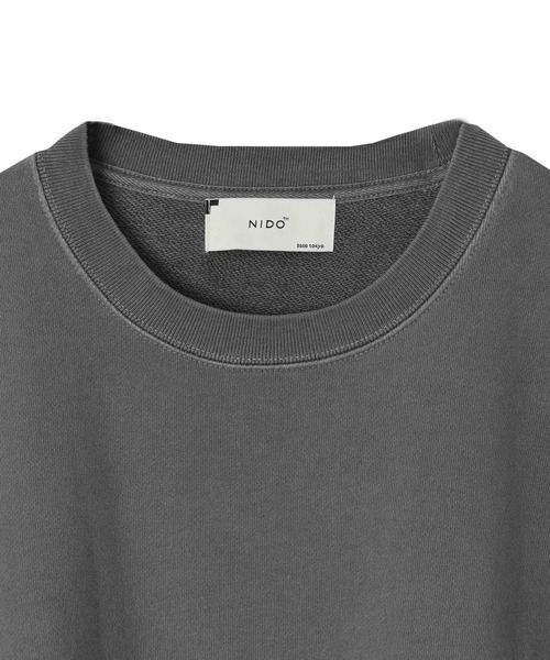 NIDO（ニド）の「ビンテージルーズスウェット（スウェット・メンズ・グレー/グリーン・MEDIUM/LARGE）」の12枚目の写真