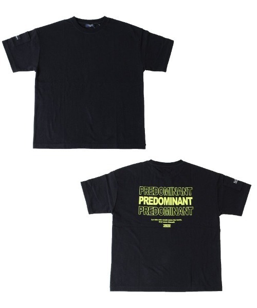 GLAZOS（グラソス）の「OE天竺・抗菌防臭加工ドロップショルダーバックロゴ袖ポケット半袖Tシャツ（Tシャツ/カットソー・キッズ・ブラック/ライトブルー/アイボリー・140cm/170cm/130cm/160cm/150cm）」の2枚目の写真