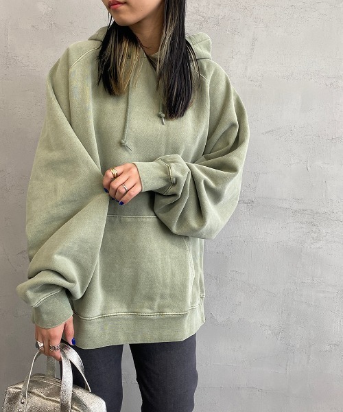 [Jeans Factory Clothes/ジーンズファクトリークローズ] ヘビーウェイトビッグスウェットパーカー