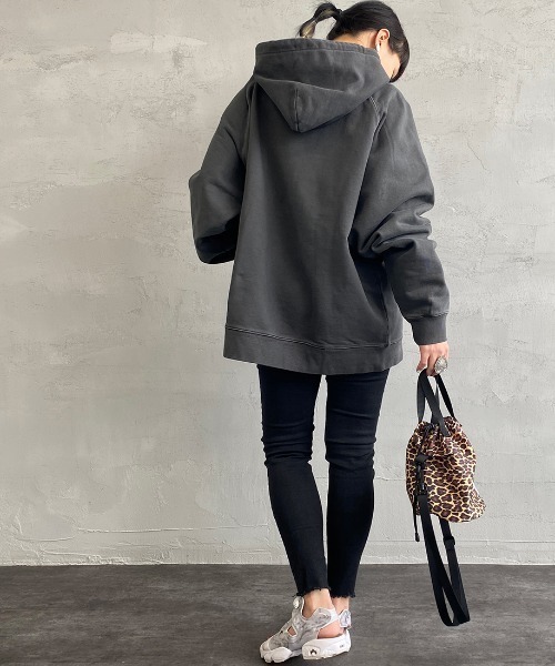 [Jeans Factory Clothes/ジーンズファクトリークローズ] ヘビーウェイトビッグスウェットパーカー