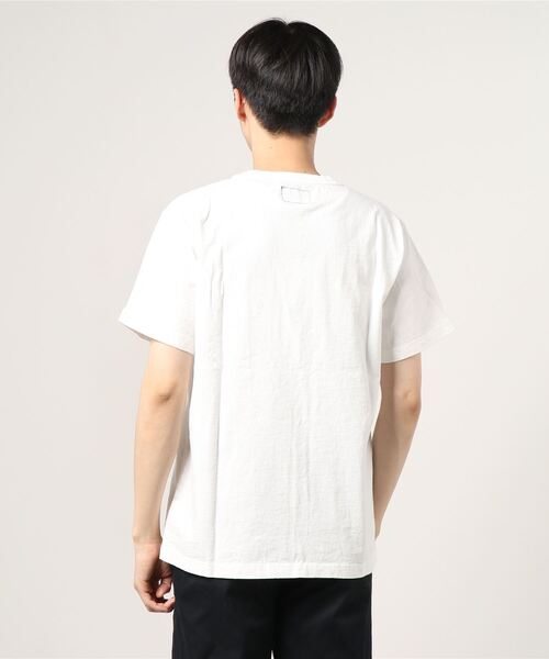 OSHIMA REI ナンバー77 パープル7分袖Tシャツ 7oz Pocket Tee #Fade Purple X Off White [N25SI102] – Diffusion