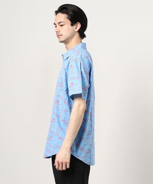 POLeR OUTDOOR STUFF（ポーラーアウトドアスタッフ）の「POLeR OUTDOOR STUFF/ポーラーアウトドアスタッフ　THE NED（シャツ/ブラウス・メンズ・ベージュ/グレー/ブルー・SMALL/X-LARGE/MEDIUM/LARGE）」の5枚目の写真