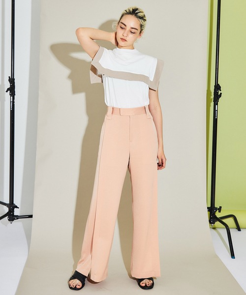 INella（イネラ）の「【INella(イネラ)】セパレートセーラーTEE（Tシャツ/カットソー・レディース・ブラック/イエロー/ホワイト・FREE）」の9枚目の写真