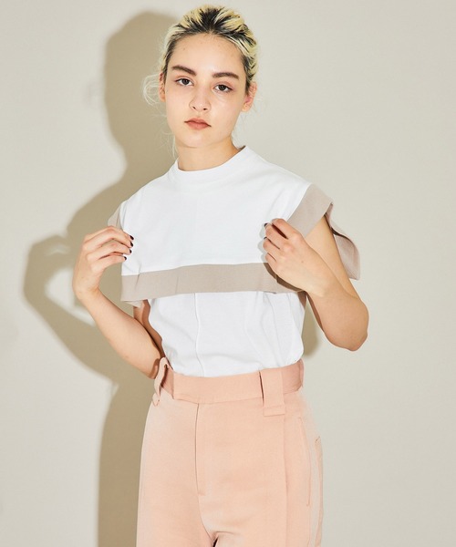 INella（イネラ）の「【INella(イネラ)】セパレートセーラーTEE（Tシャツ/カットソー・レディース・ブラック/イエロー/ホワイト・FREE）」の10枚目の写真