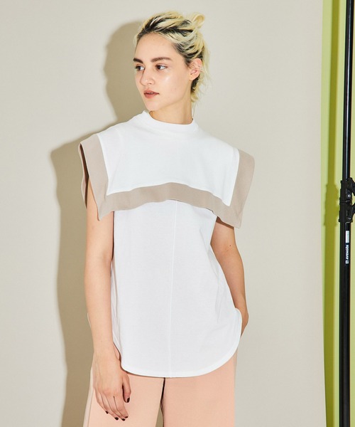 INella（イネラ）の「【INella(イネラ)】セパレートセーラーTEE（Tシャツ/カットソー・レディース・ブラック/イエロー/ホワイト・FREE）」の6枚目の写真