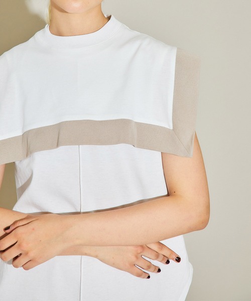 INella（イネラ）の「【INella(イネラ)】セパレートセーラーTEE（Tシャツ/カットソー・レディース・ブラック/イエロー/ホワイト・FREE）」の12枚目の写真