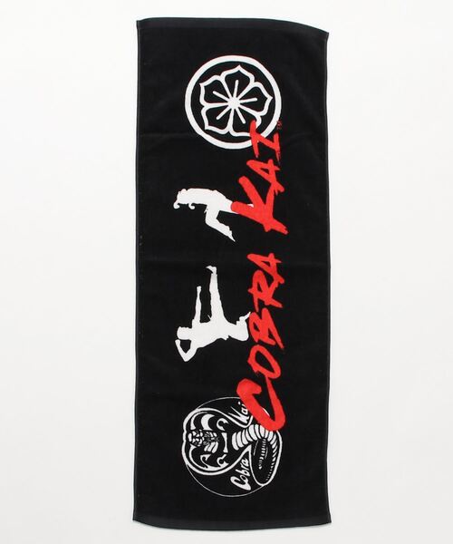 TOKYO CULTUART by BEAMS（トウキョウカルチャートバイビームス）の「COBRA KAI (コブラ会) / コブラ会 タオル（タオル・メンズ・ホワイト/ブラック・ONE SIZE）」の7枚目の写真